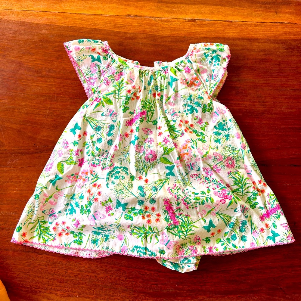 Tommy Bahamas Floral Fairy Dress with built in romper